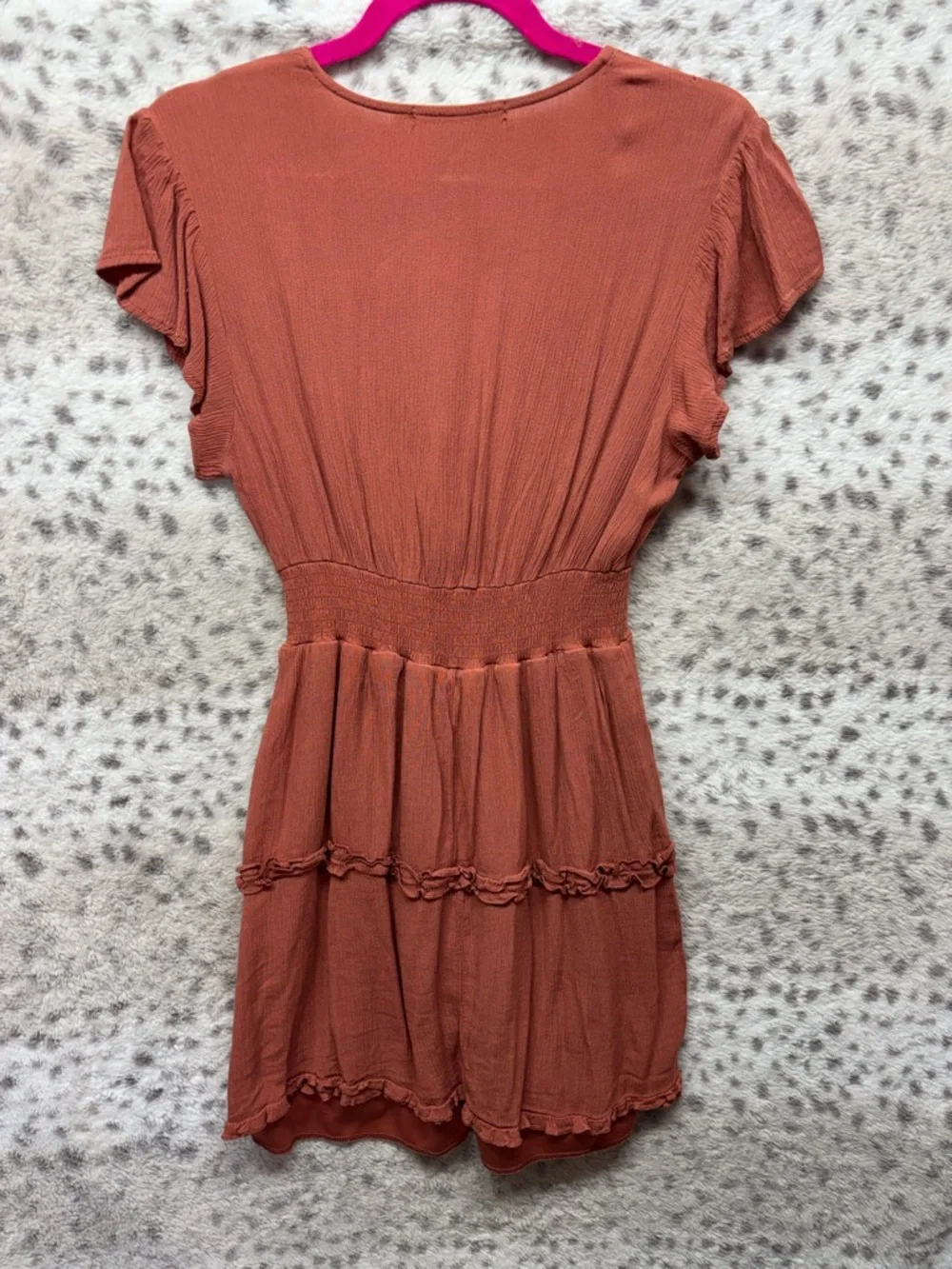 LIBERTY LOVE RUFFLE ACCENT DRESS - Picture 2 of 3